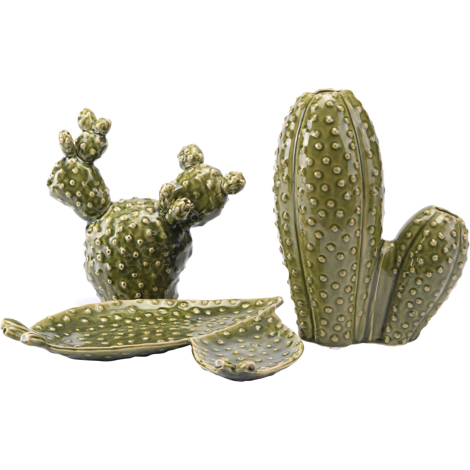 Cactus Plate Green