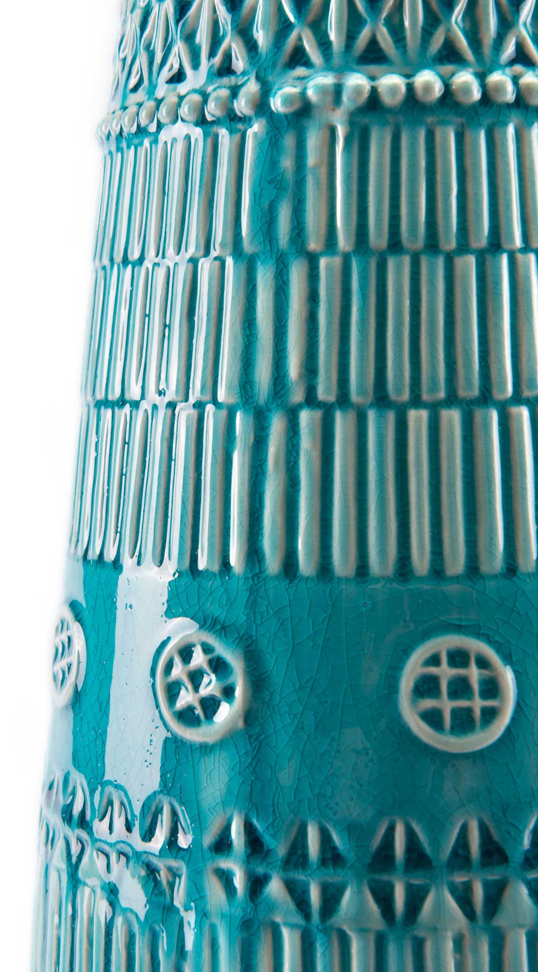 Tribal Vase Blue