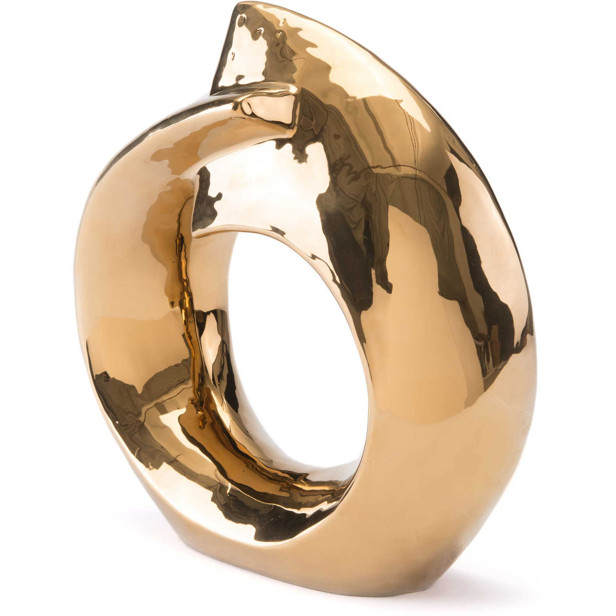 Golden Ring Figurine