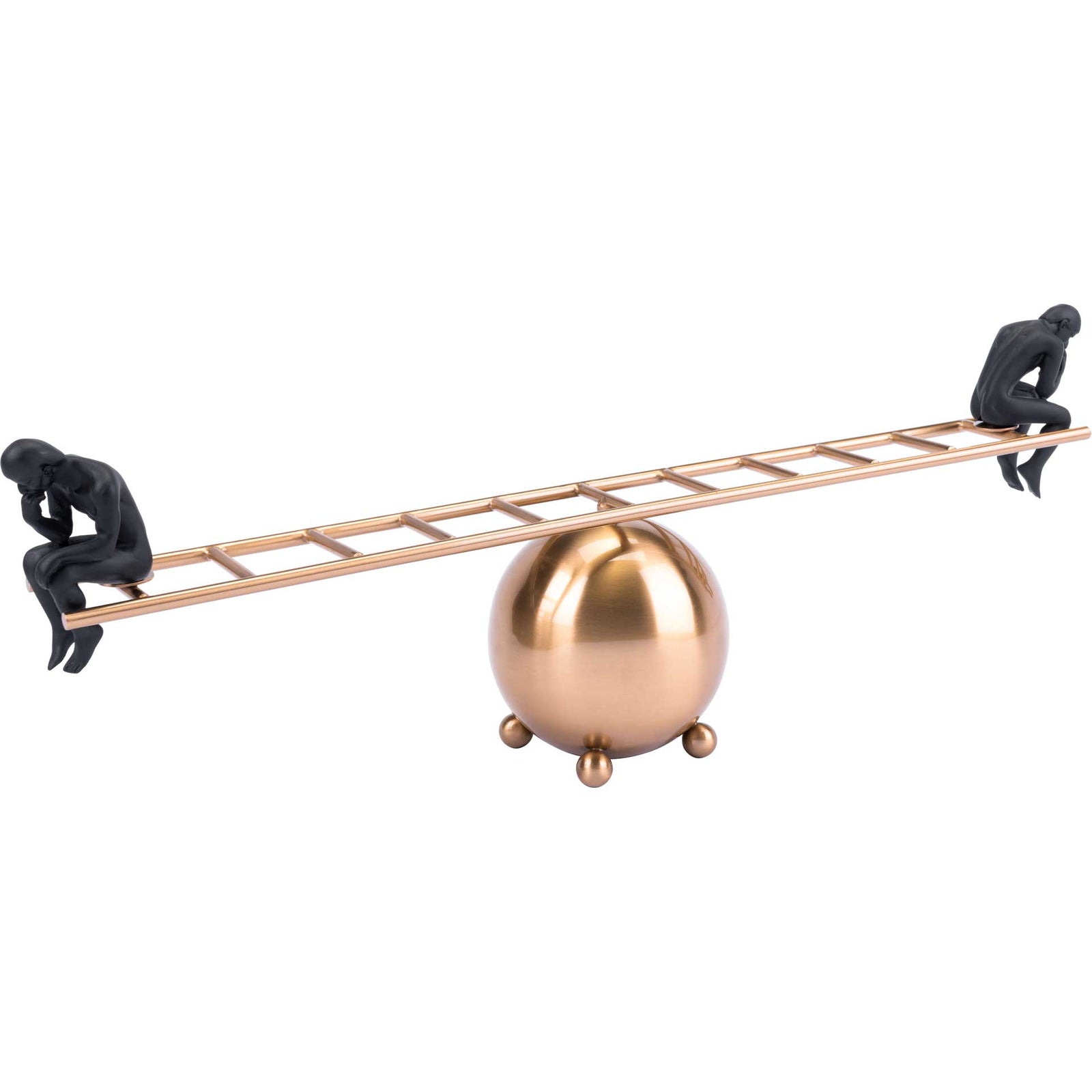 Balance Thinking Antique Brass