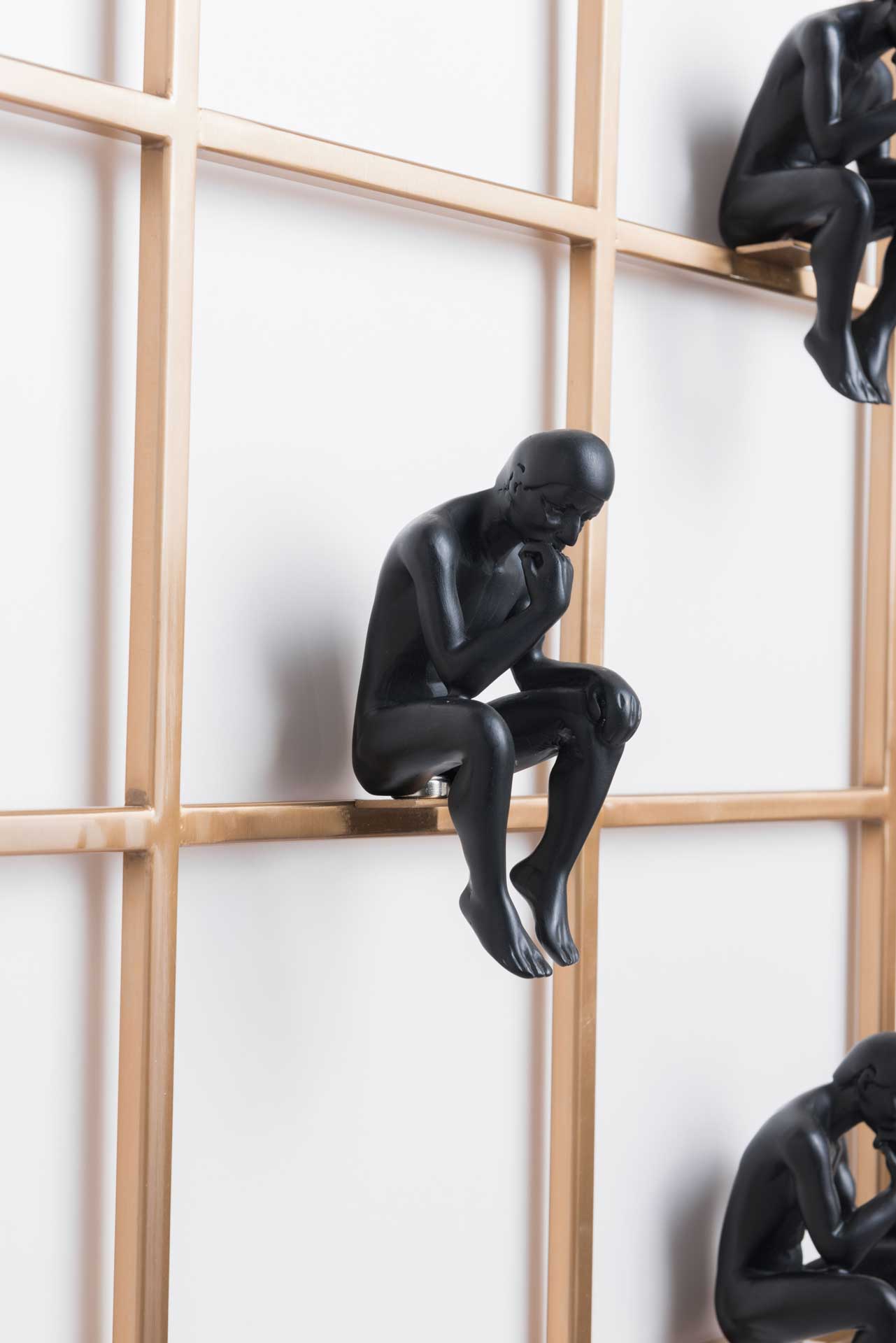 Wall of Thought Antique Brass