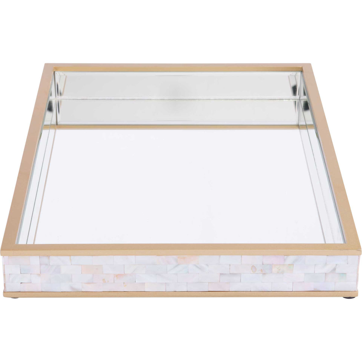 Mother of Pearl Mirror Tray