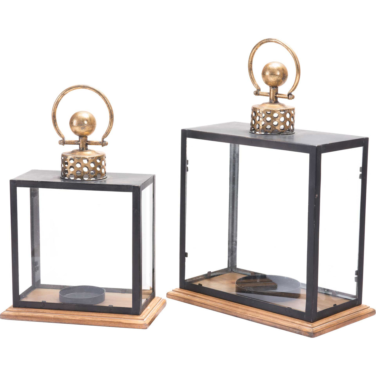 Cuadra Lantern Black/Gold