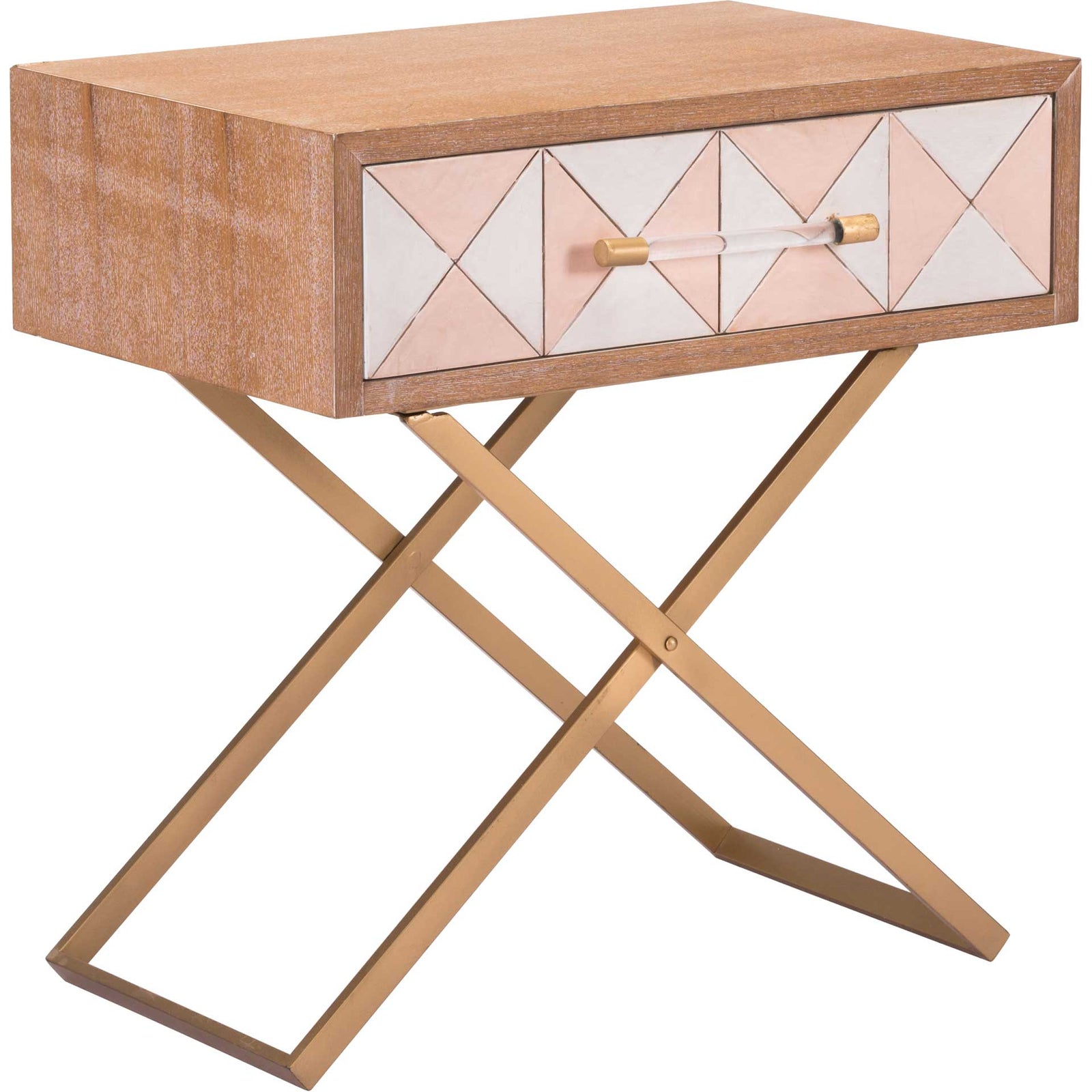 Mod End Table Multicolor