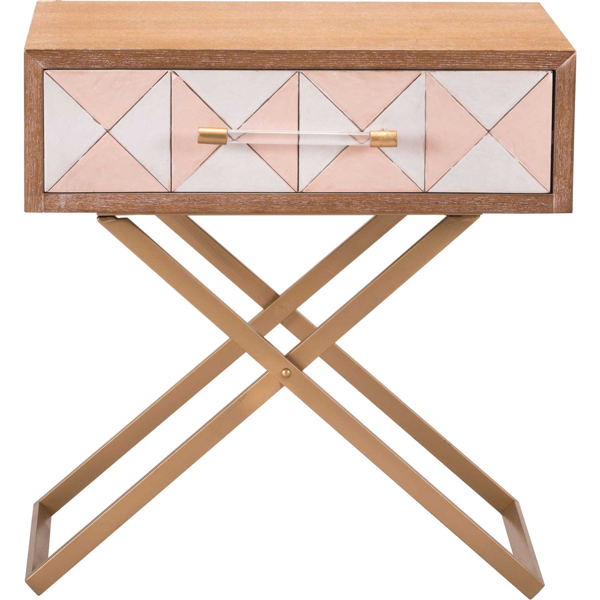 Mod End Table Multicolor