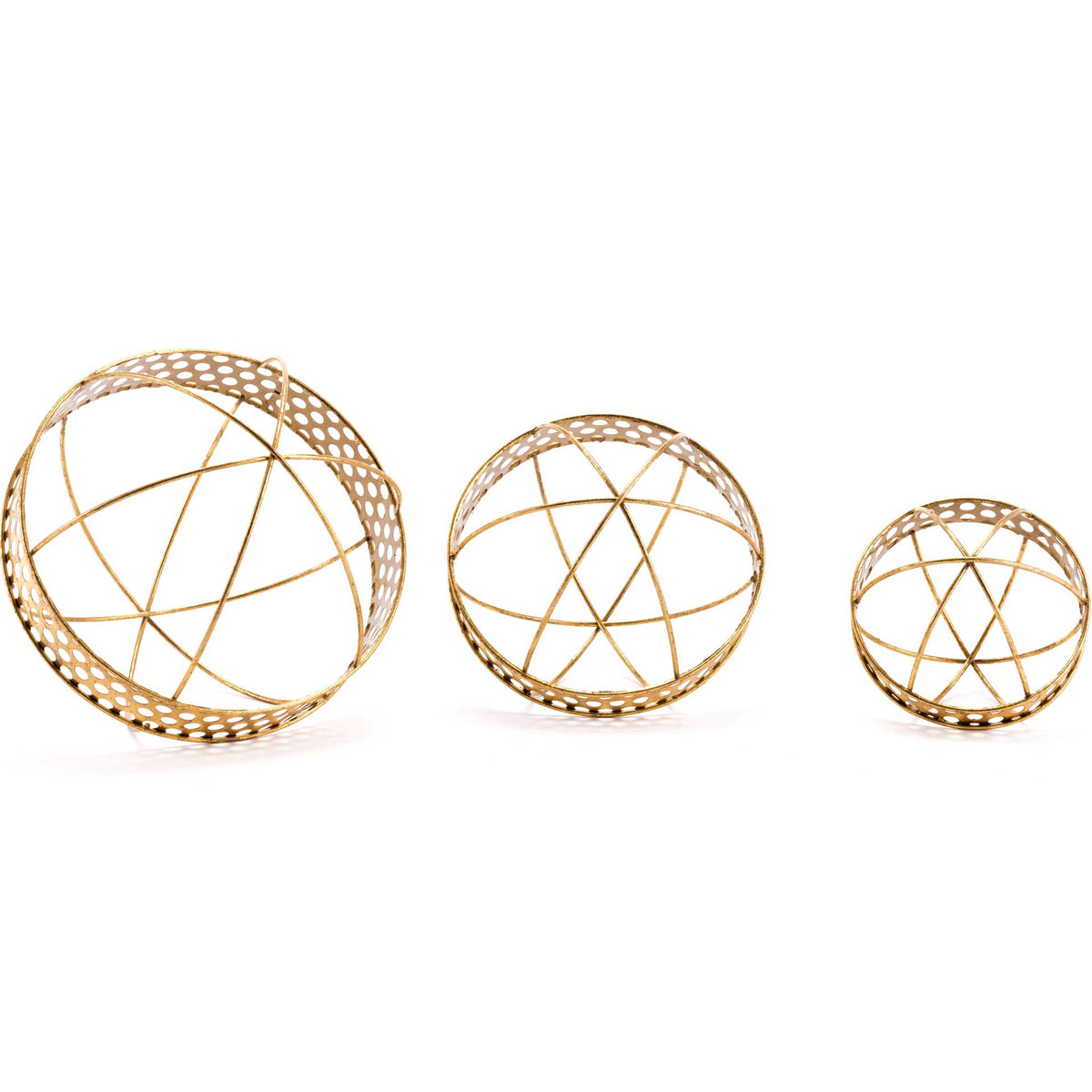 Neptuno Orbs Gold (Set of 3)