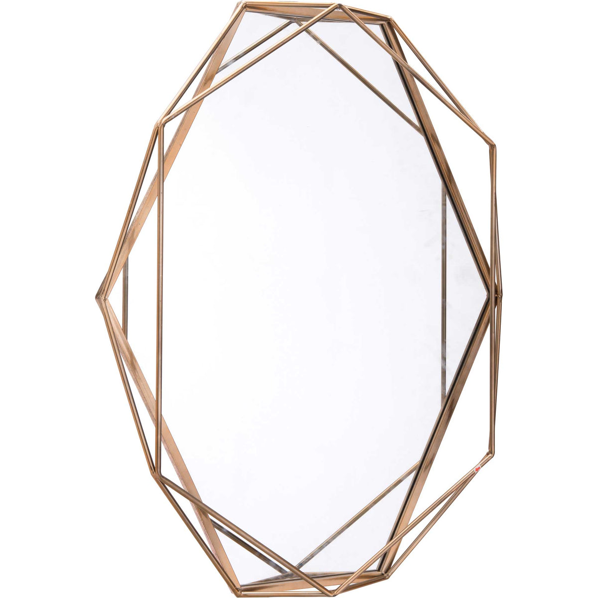 Octagonal Mirror Antique