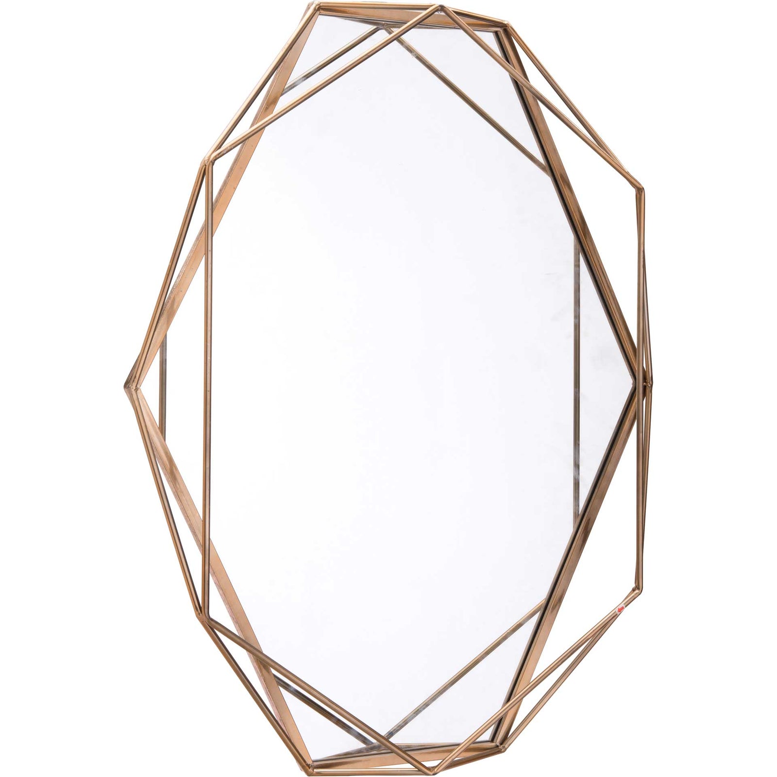 Octagonal Mirror Antique