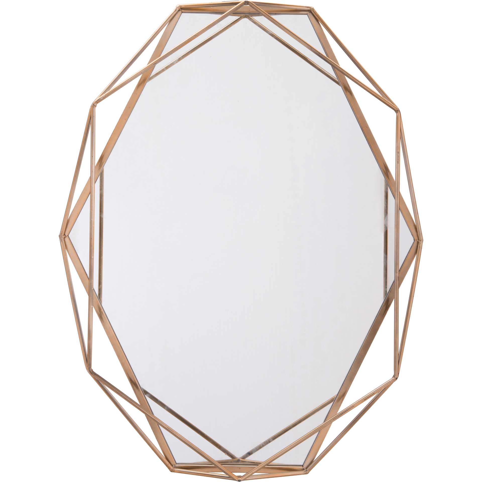 Octagonal Mirror Antique
