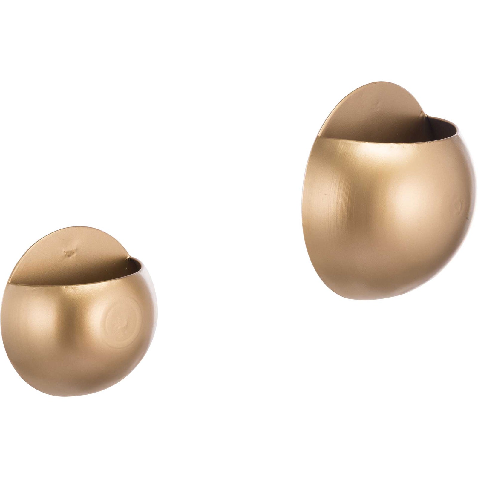 Sphere Wall Vase Antique (Set of 2)