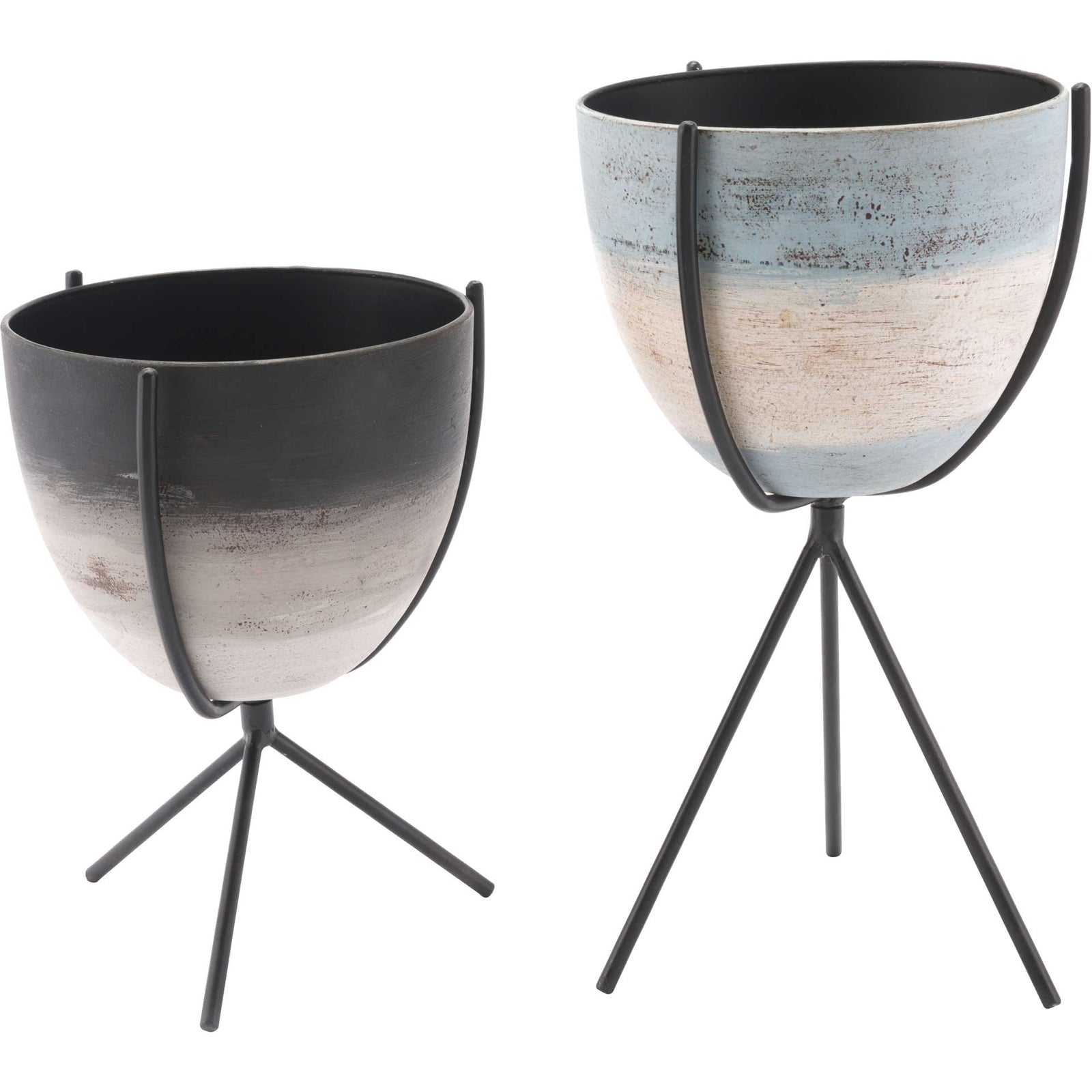 Faded Antique Planters (Set of 2)