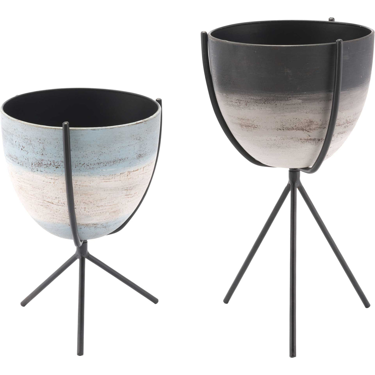 Faded Antique Planters (Set of 2)