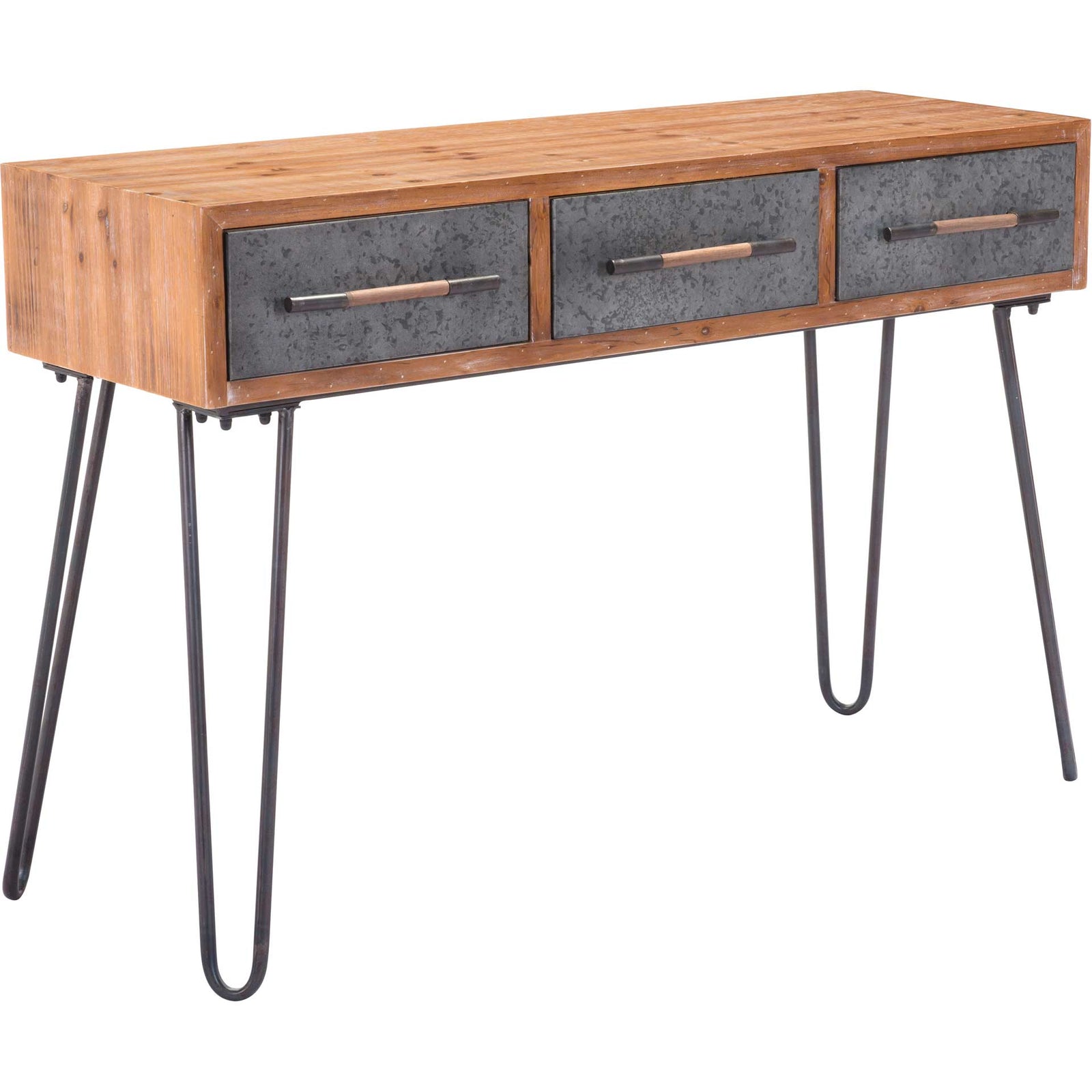 Metal Console Table Antique