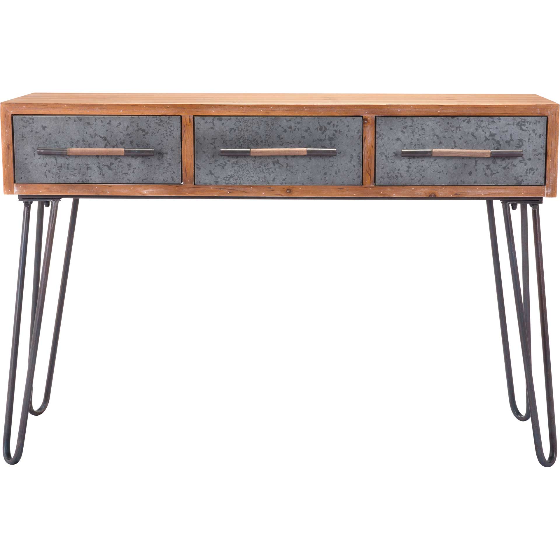 Metal Console Table Antique