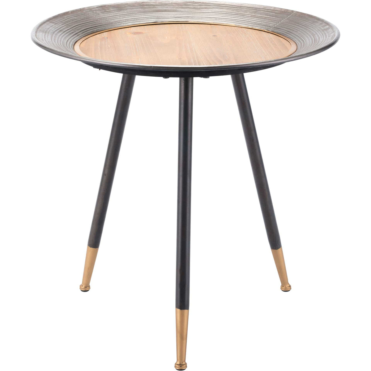 Antique Tripod Metal Table Antique