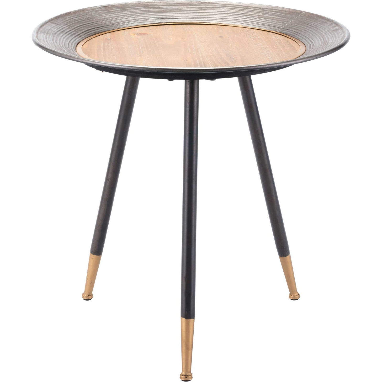 Antique Tripod Metal Table Antique