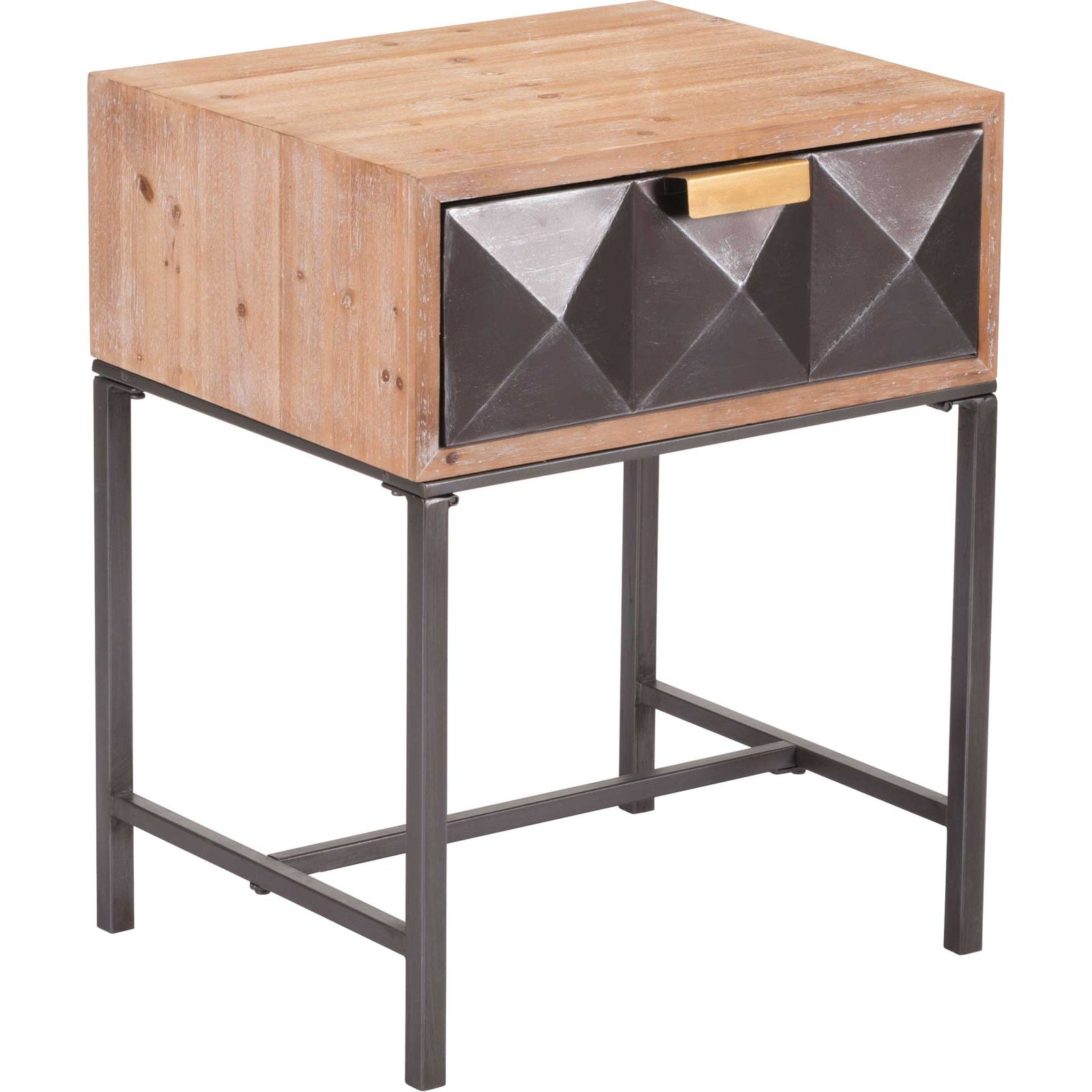 Black End Table Antique