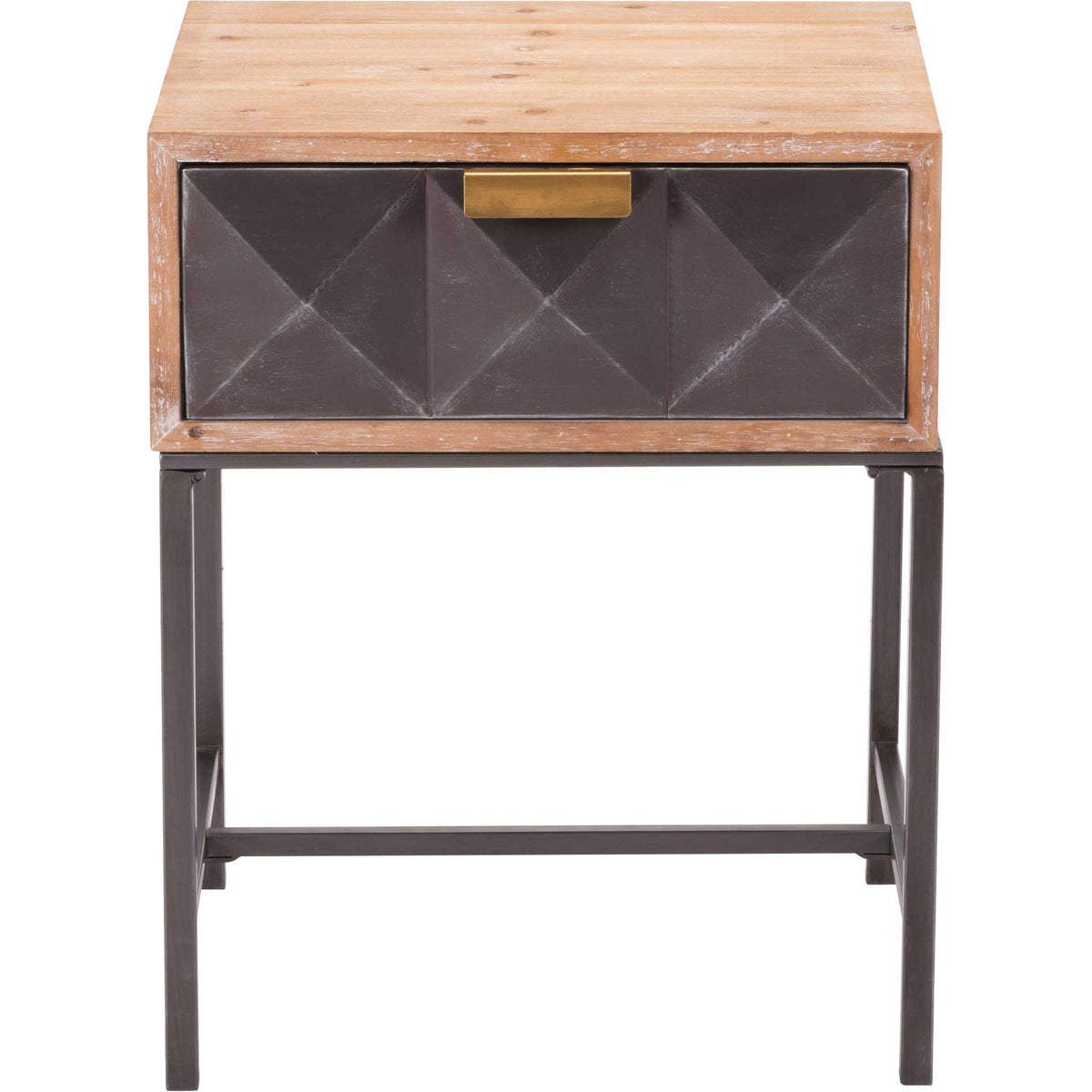 Black End Table Antique