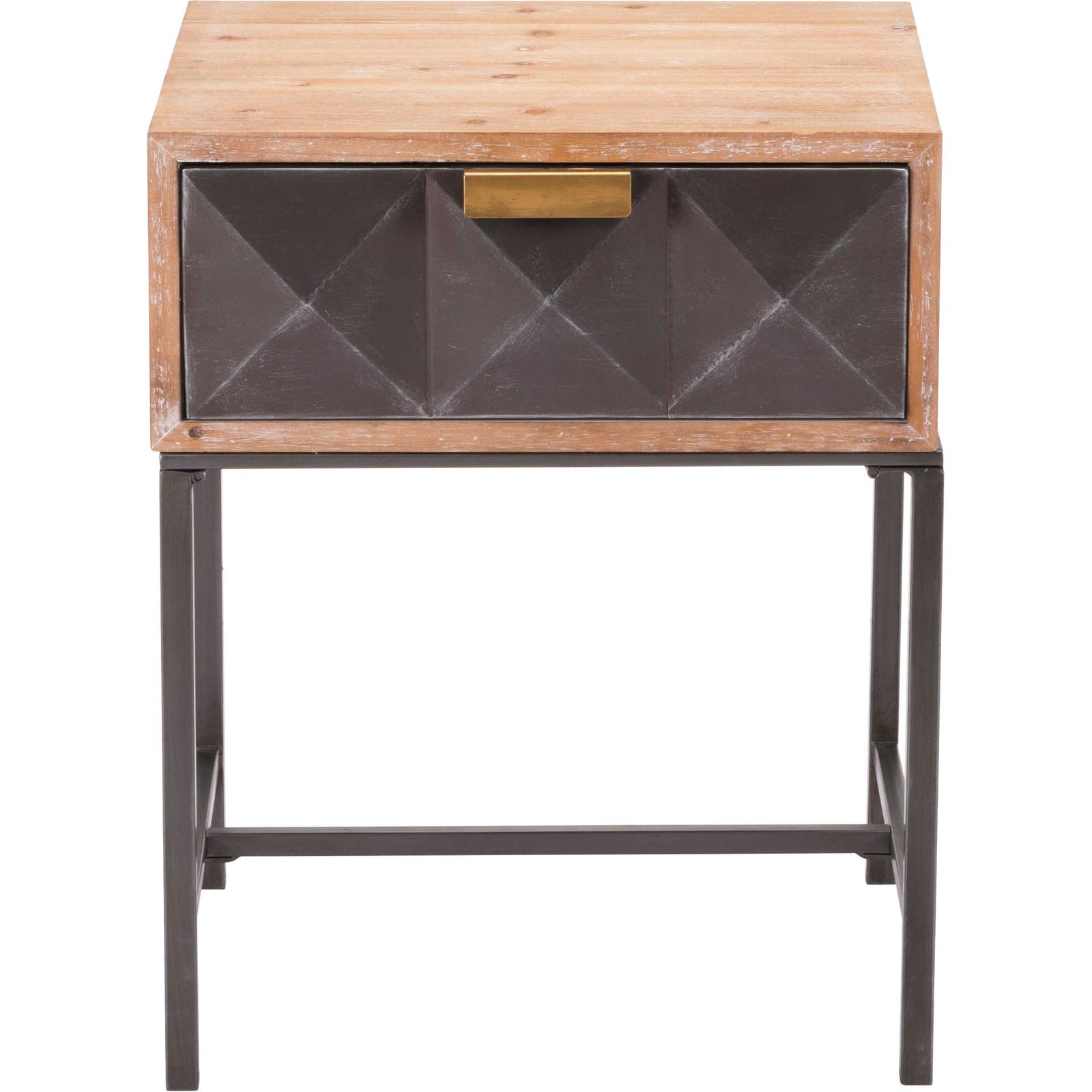 Black End Table Antique