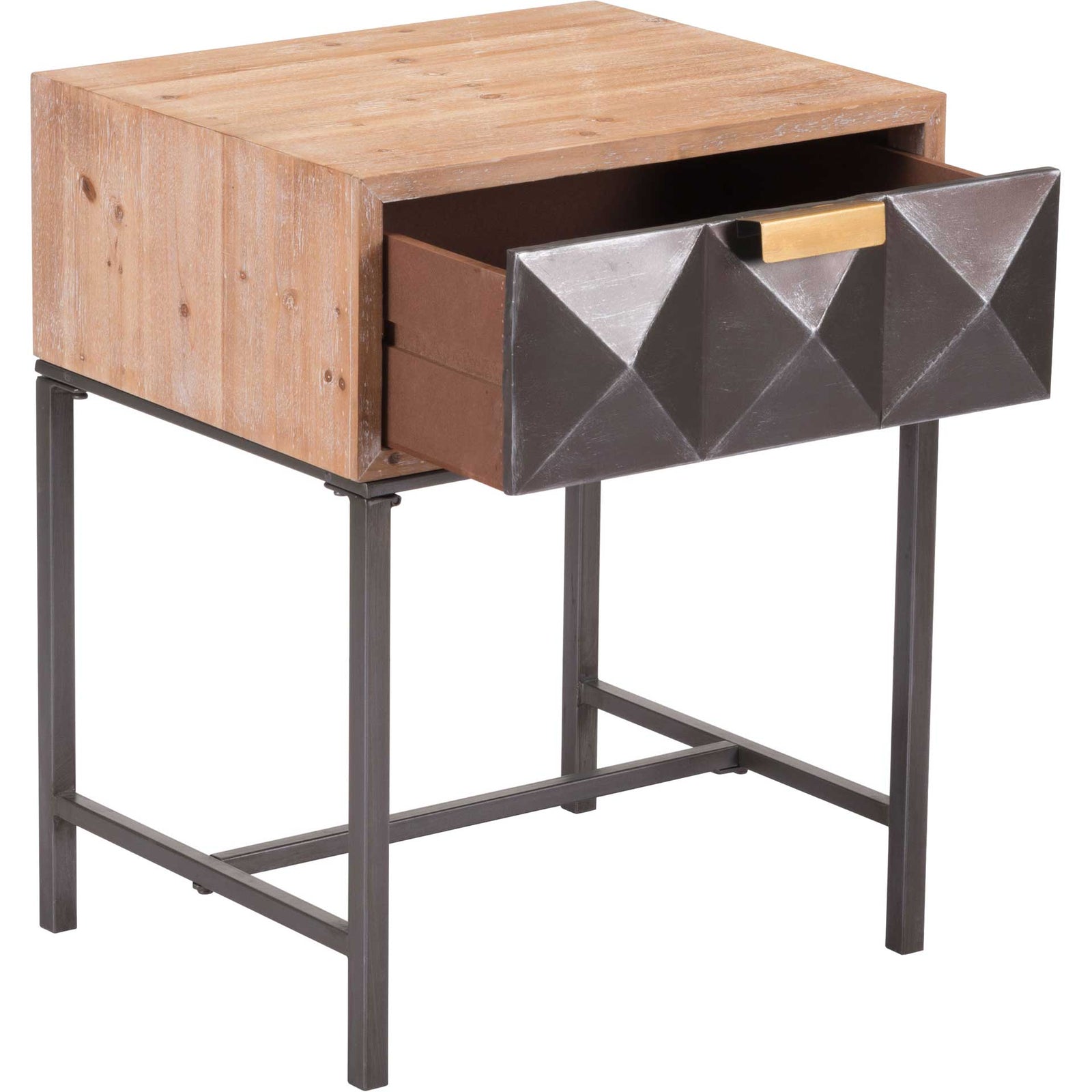 Black End Table Antique