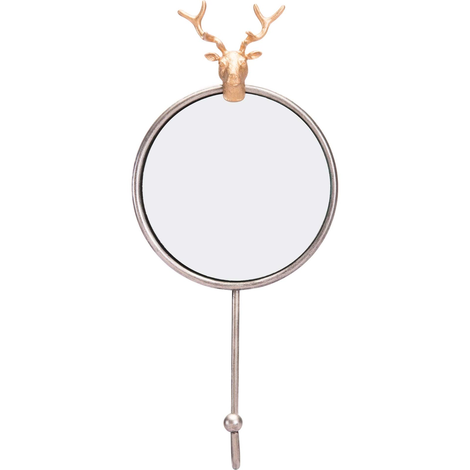 Antler Mirror Antique