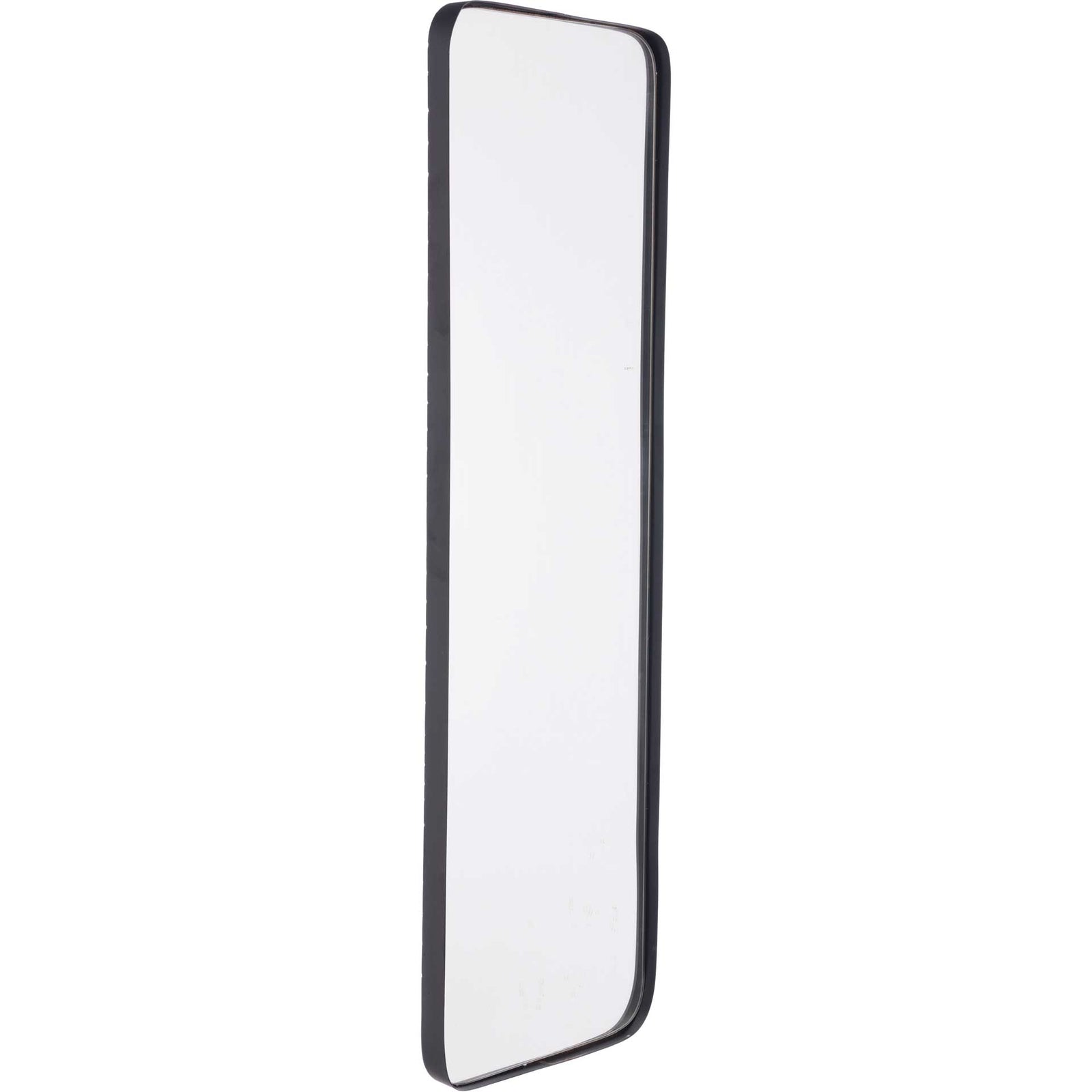 Metal Rectangular Mirror Black