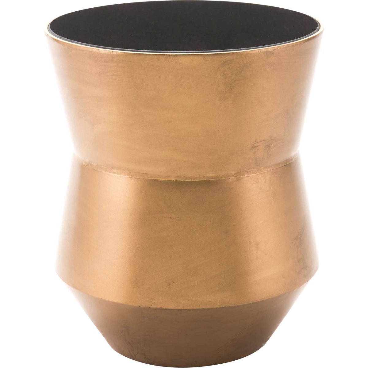 Tambor End Table Gold