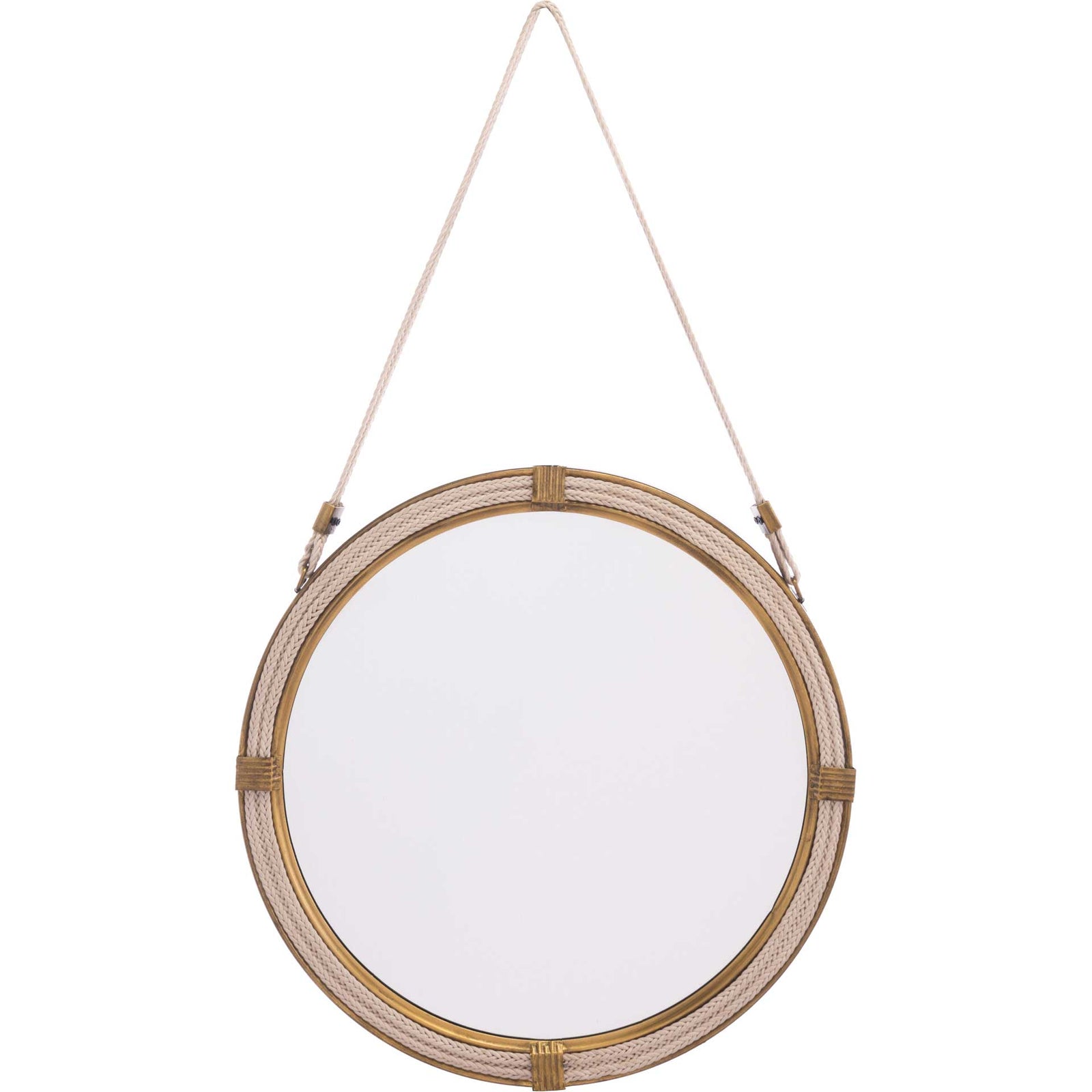 Knot Mirror Brass