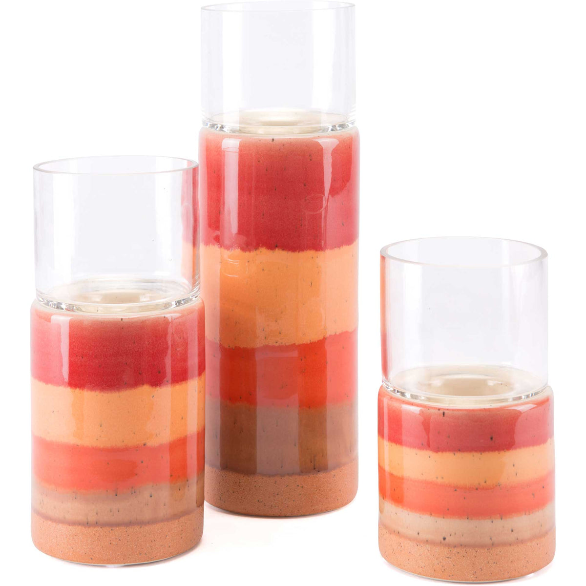 Desert Candle Holder Orange