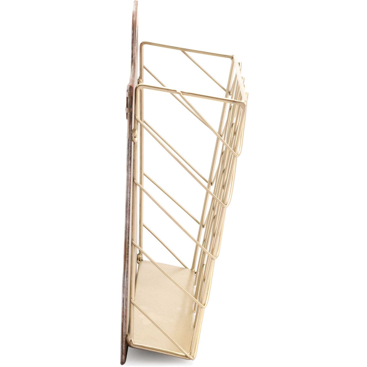 Cartas Wall Basket Gold