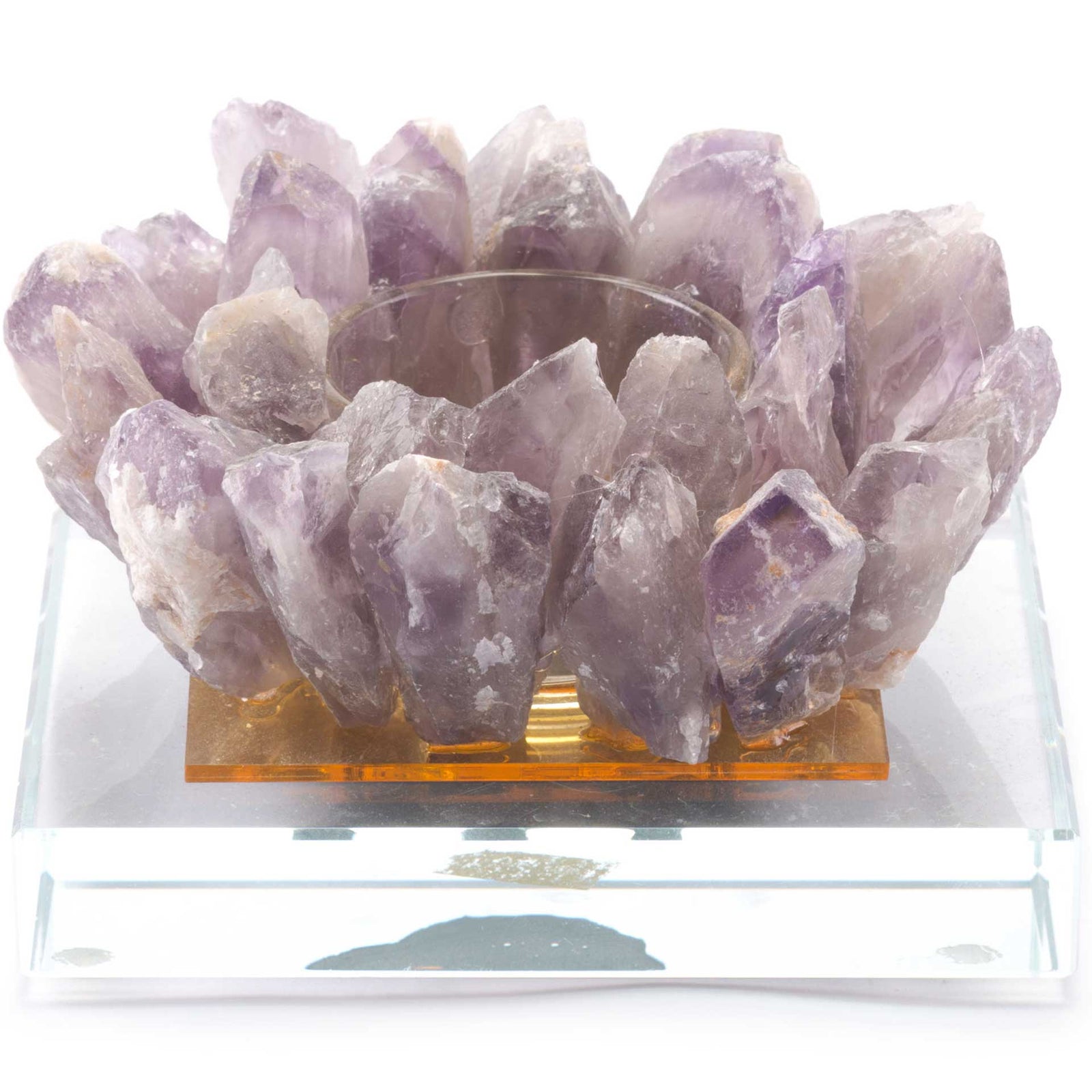 Purple Candle Holder Purple