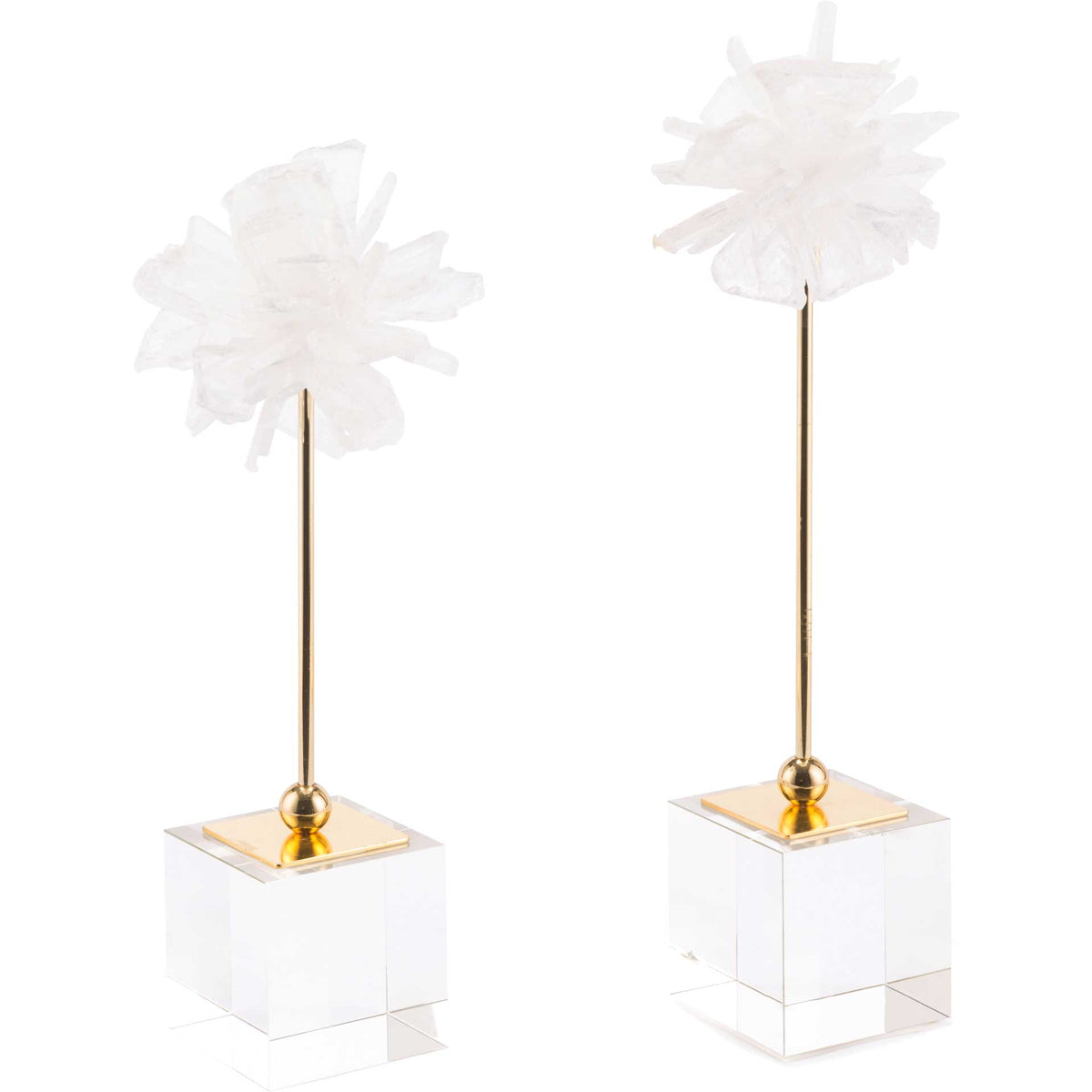 Flower Pedestal White