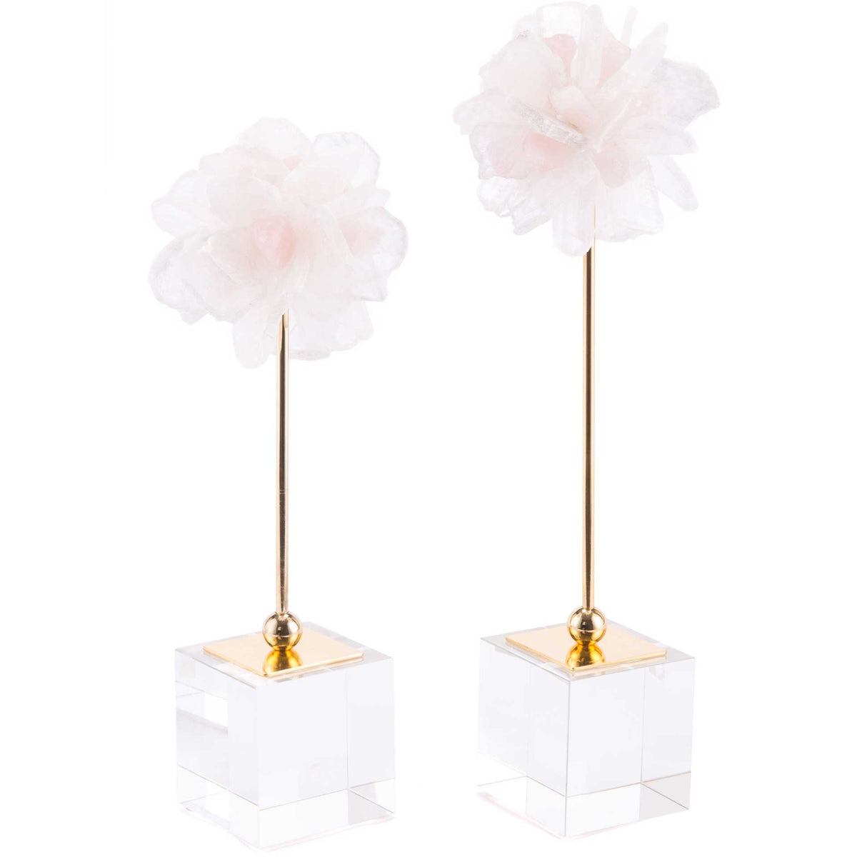 Pink Flower Pedestal