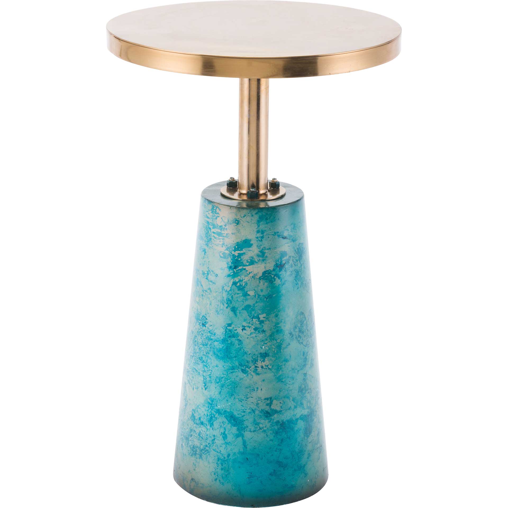 Zaphire End Table Teal