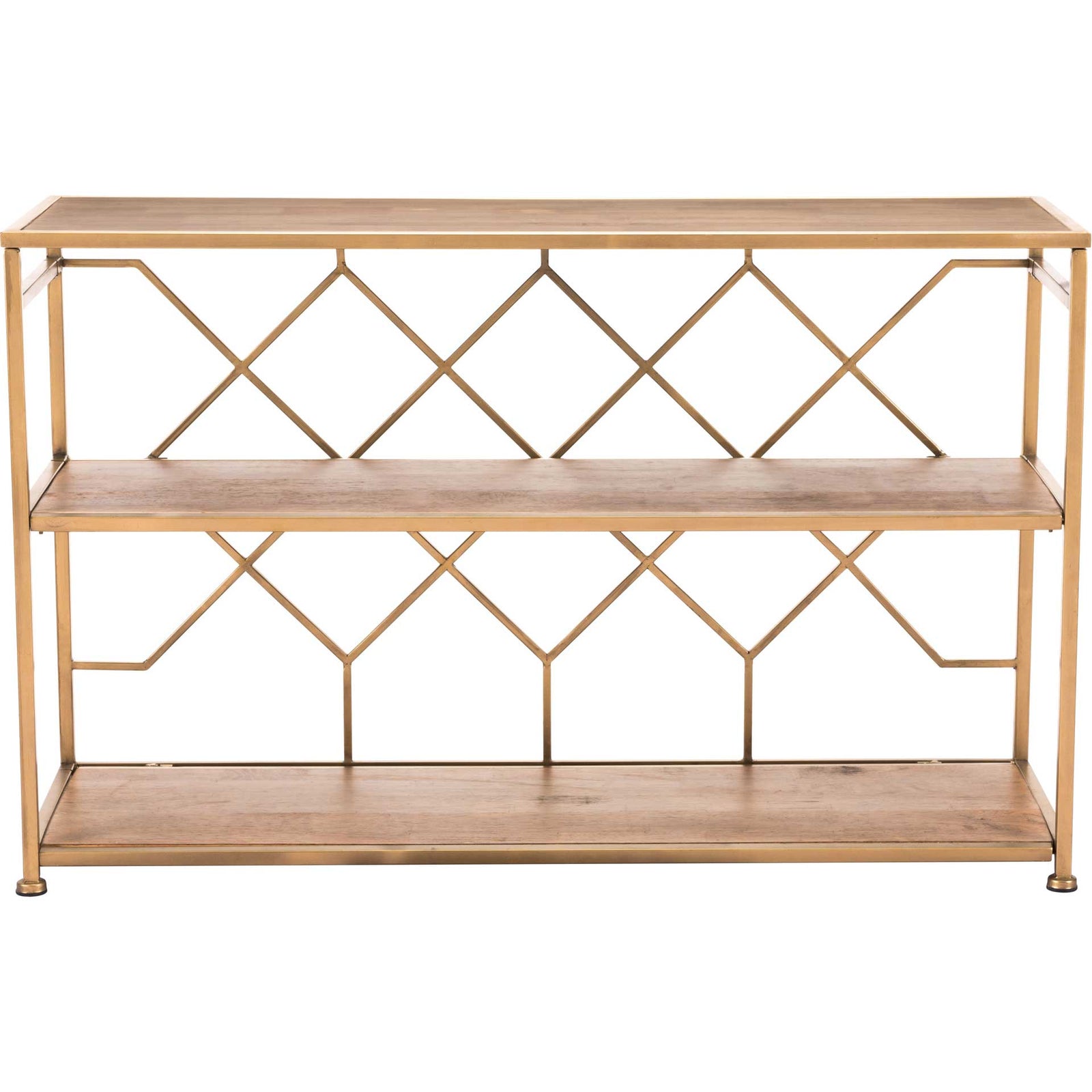 Equis Console Table Brown