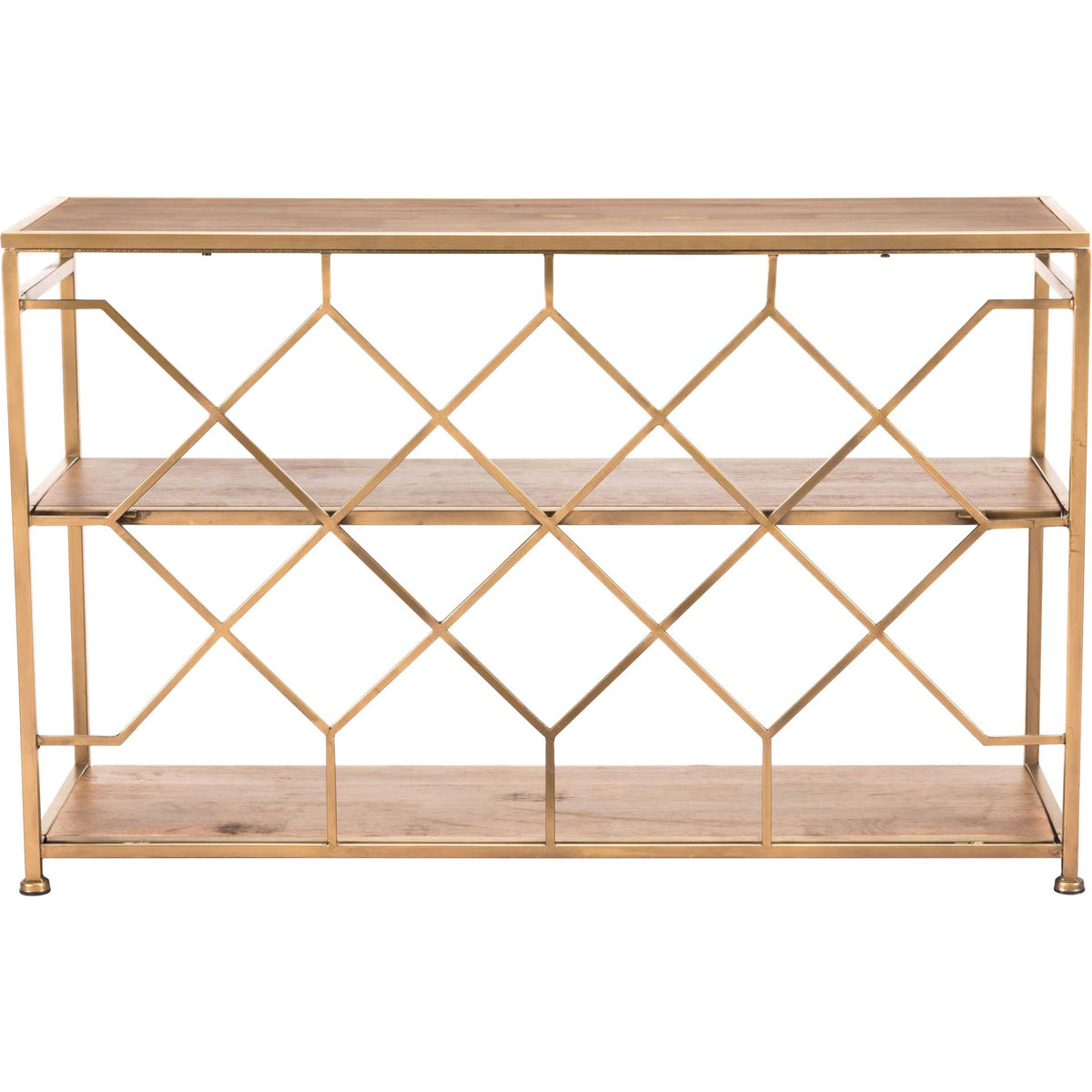 Equis Console Table Brown