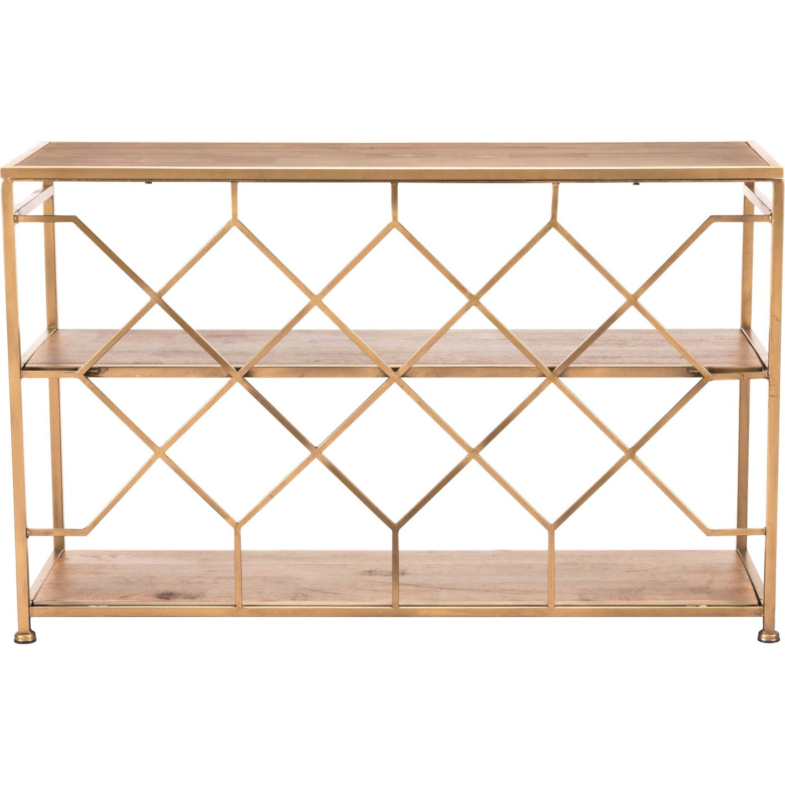 Equis Console Table Brown