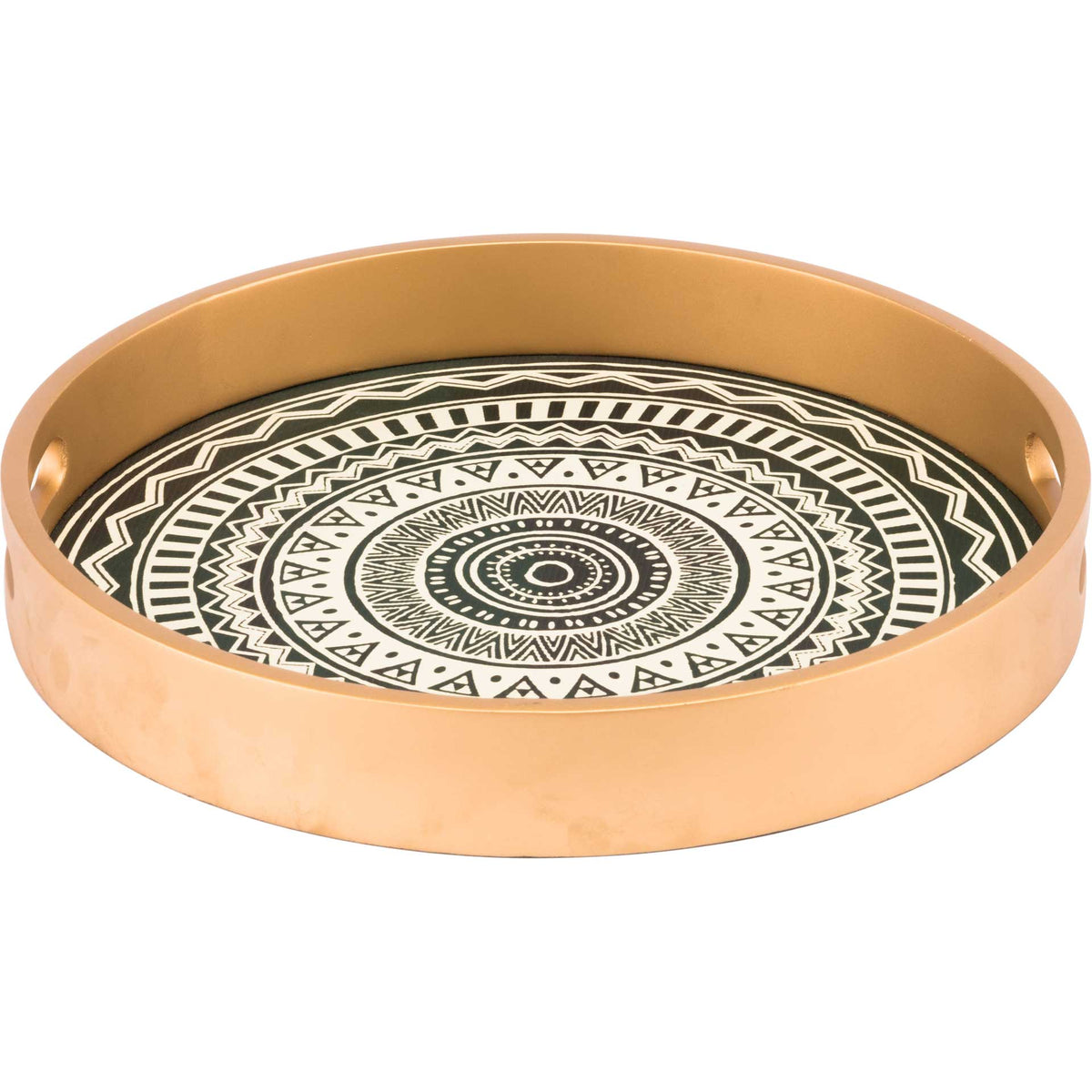 Tribal Sun Tray Gold