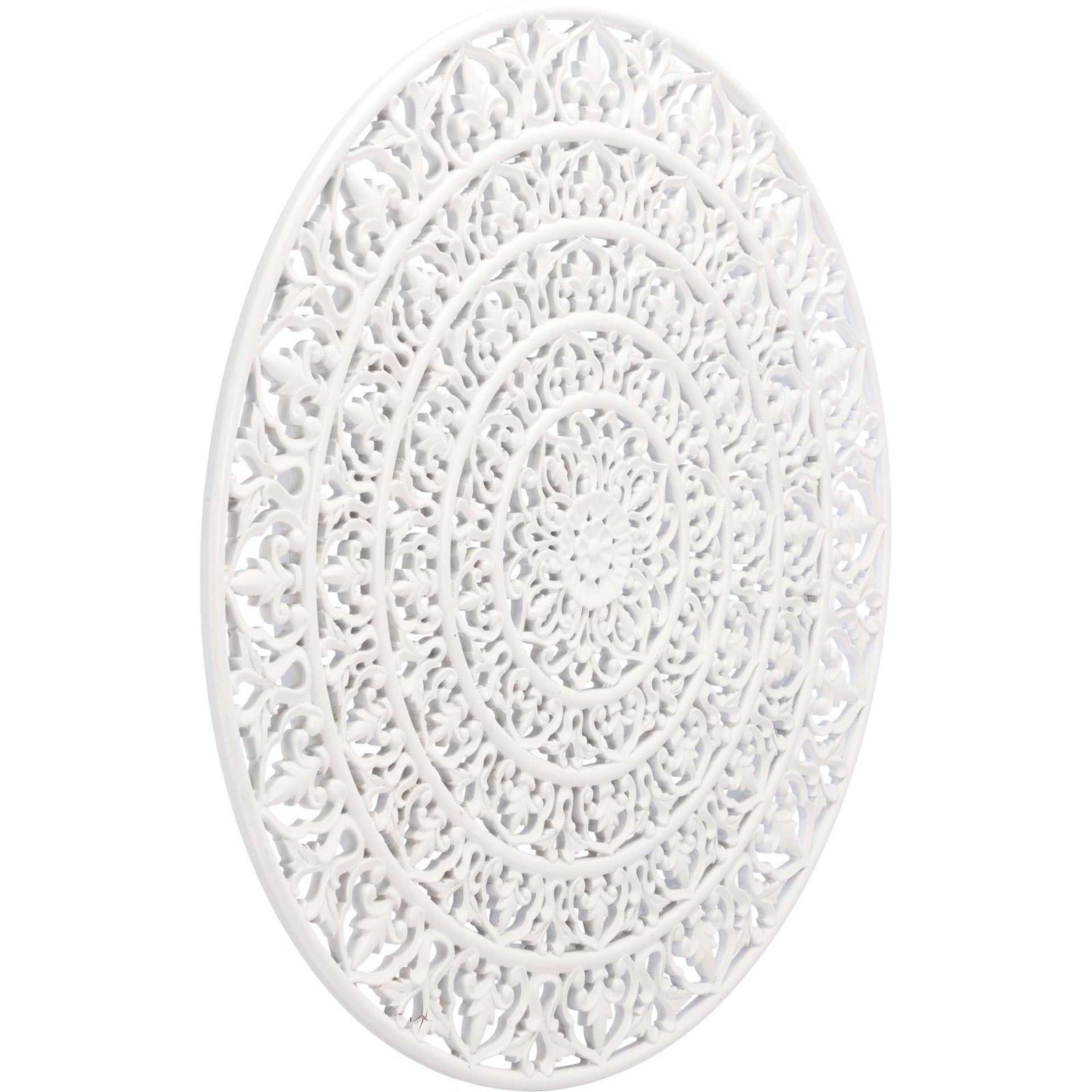 Mandala Wall Decor White