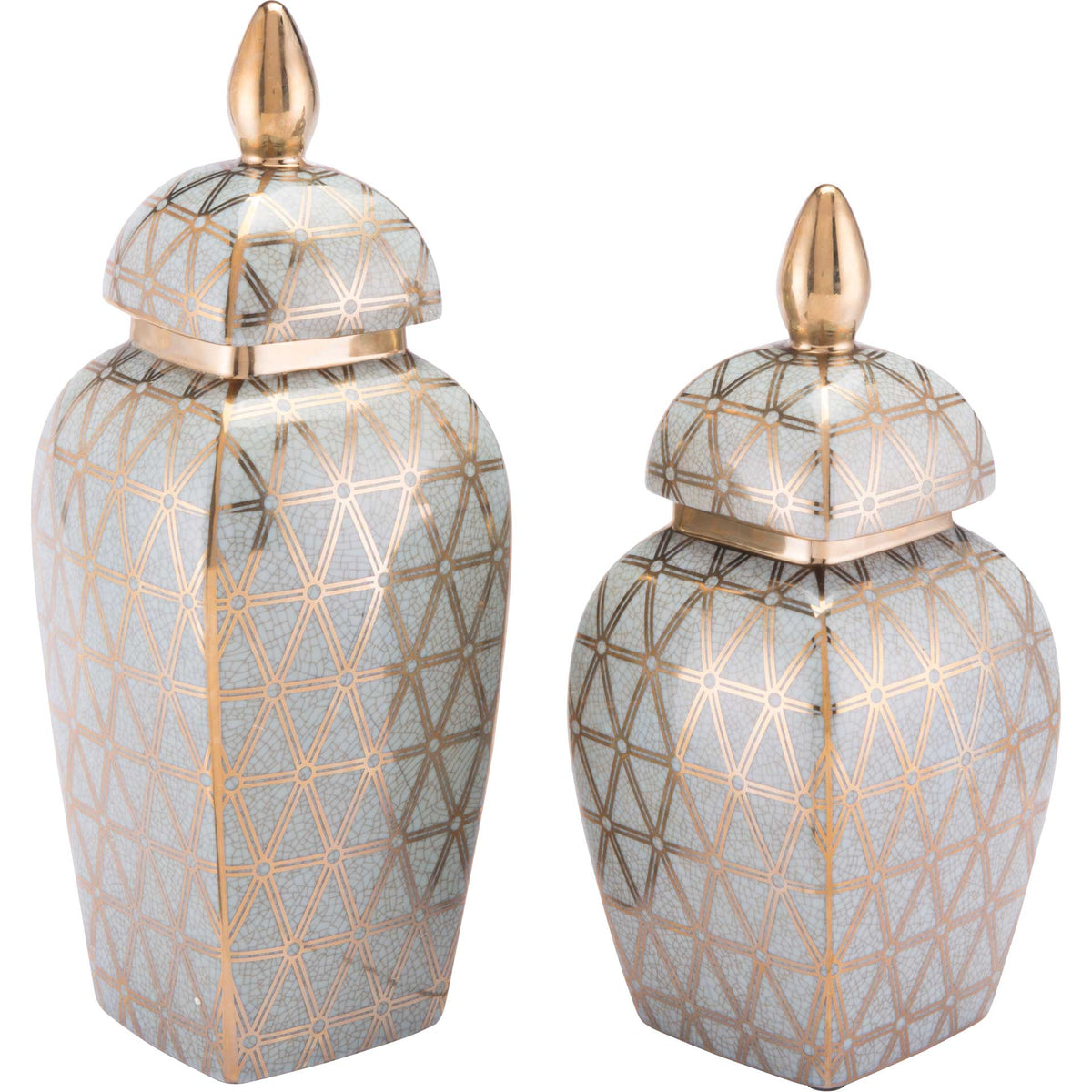 Link Temple Jar Gold/Blue