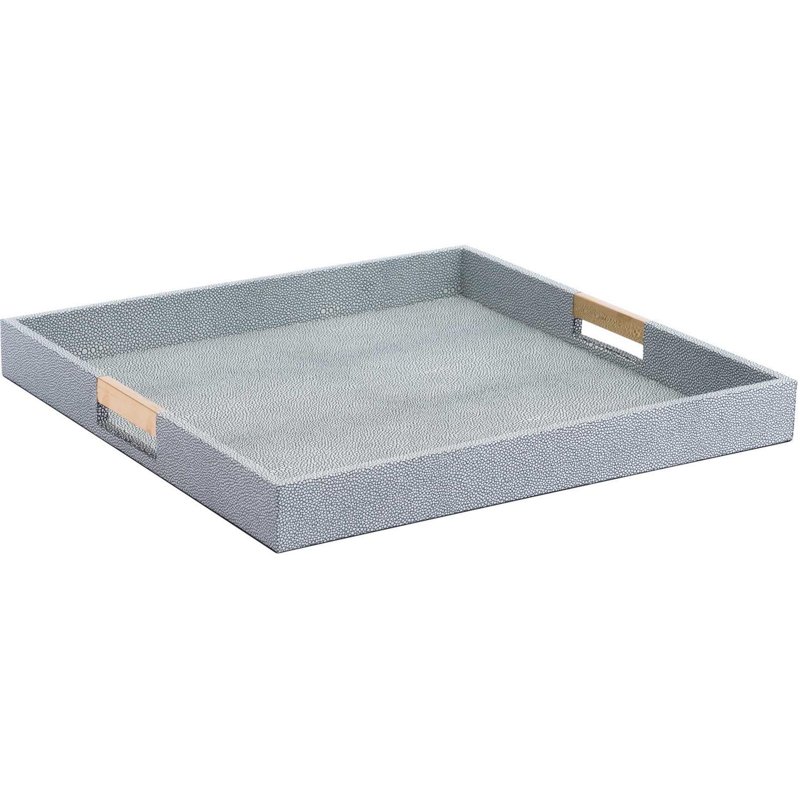 Camba Lizard Skin Tray Gray (Set of 3)
