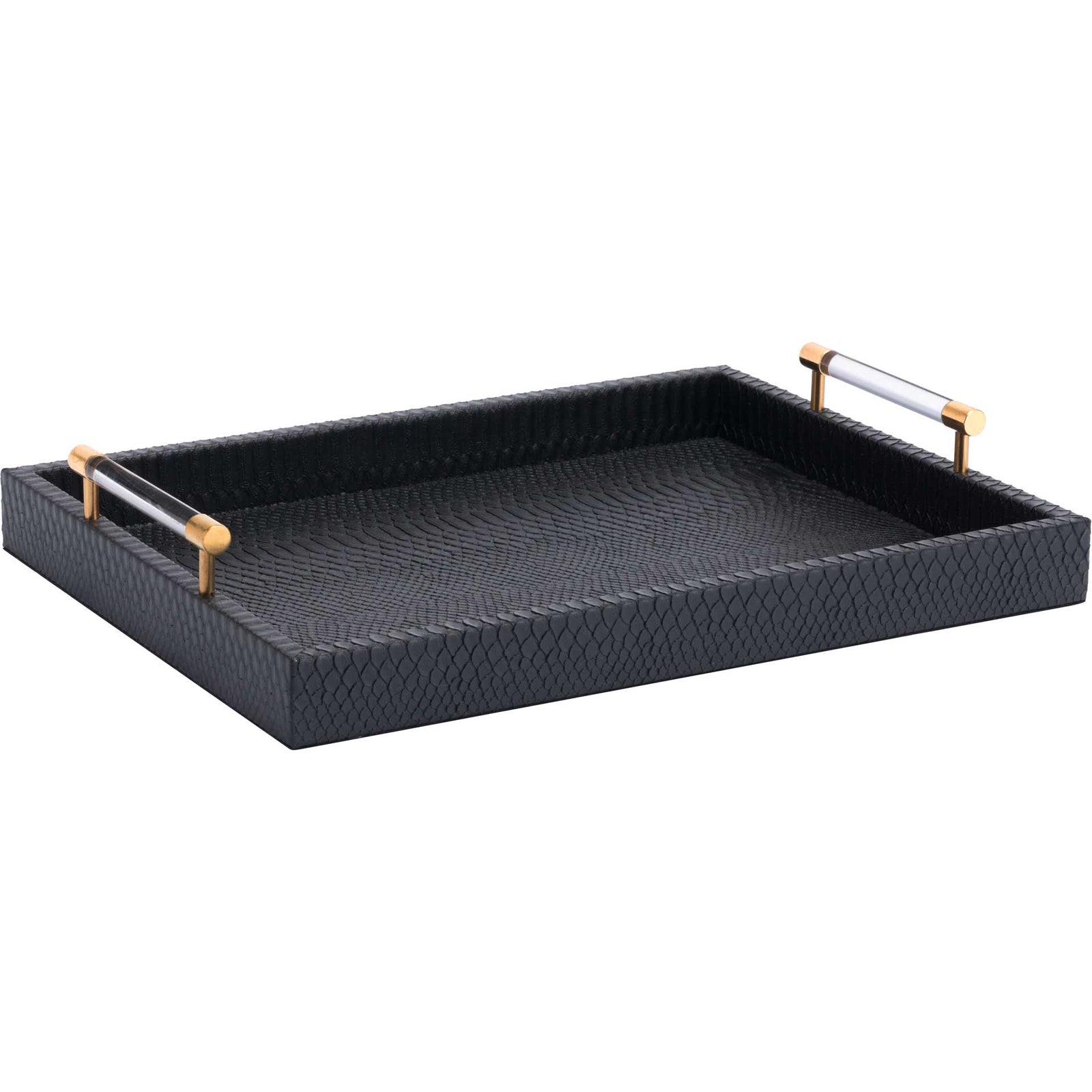 Gela Tray Black (Set of 3)