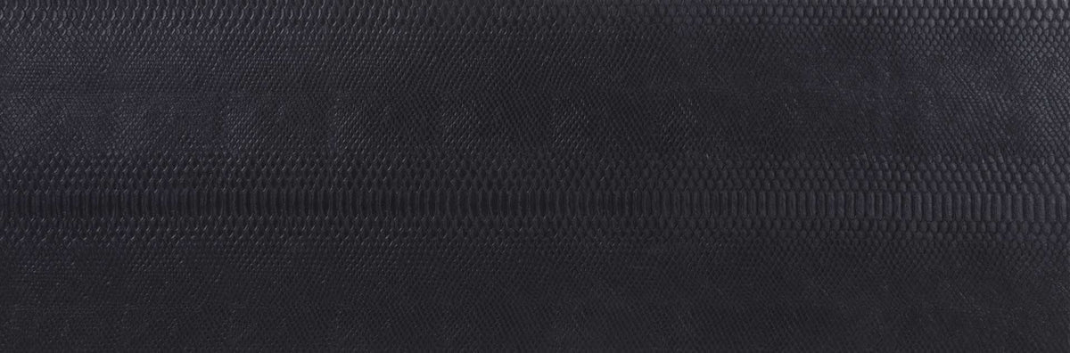 Lecce Snake Skin Console Table Black