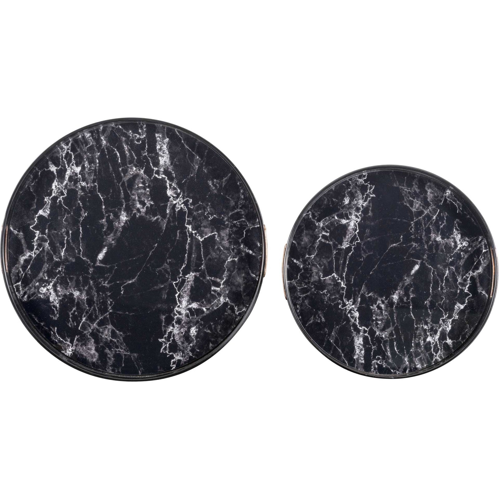 Mundi Tray Black (Set of 2)