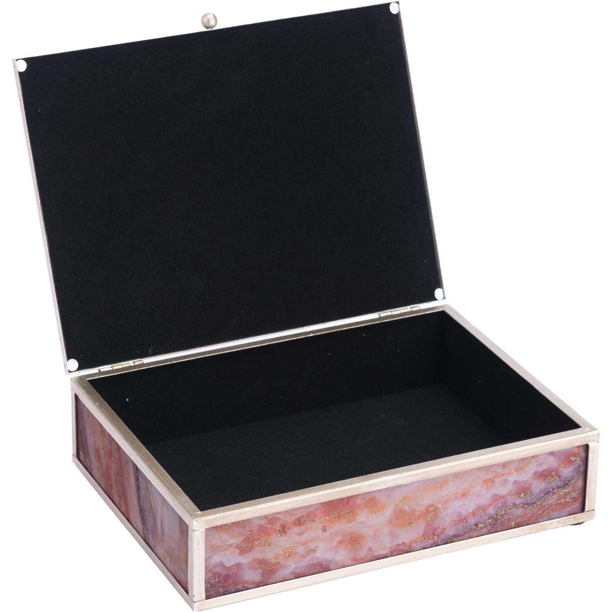 Mundi Boxes Pink Geode (Set of 2)