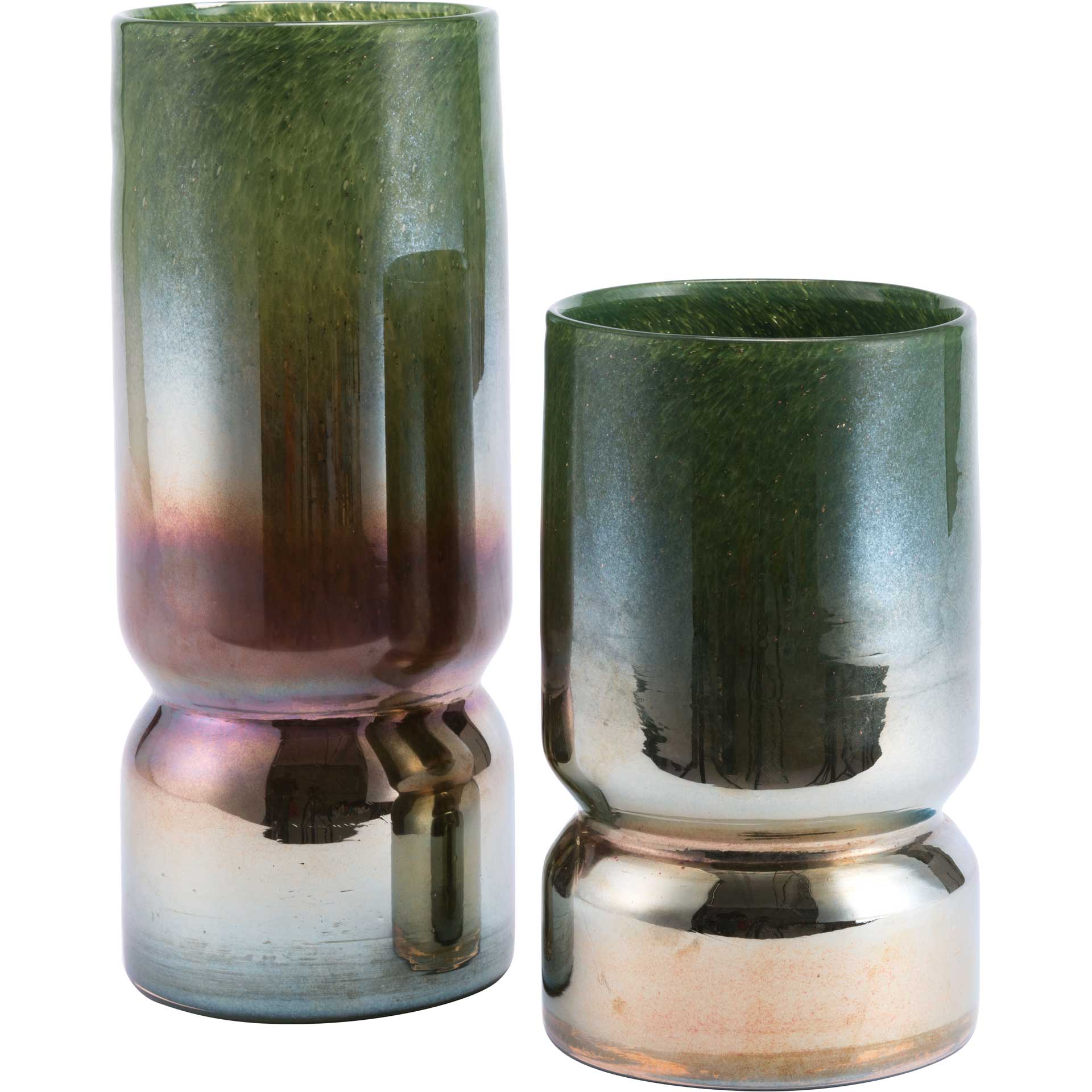 Moss Metallic Vase