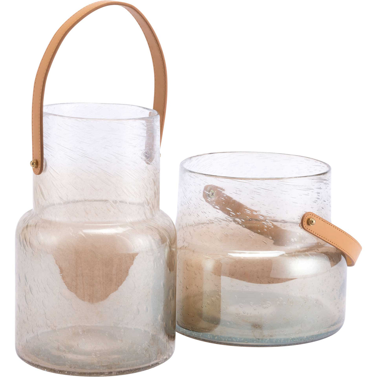 Bubble Glass Lantern Translucent