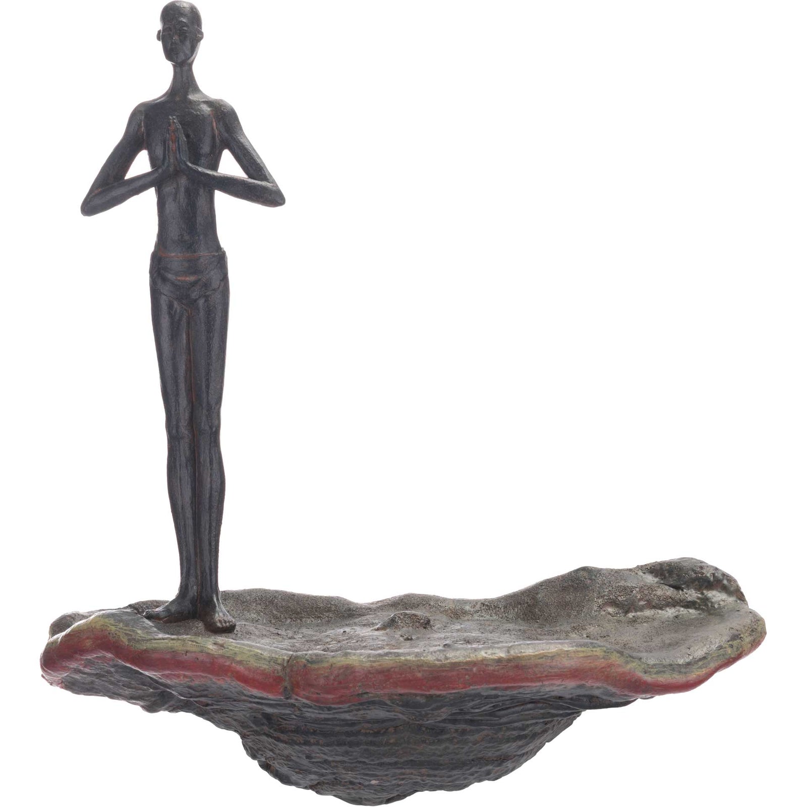 Waiting Figurine Wall Decor Bronze