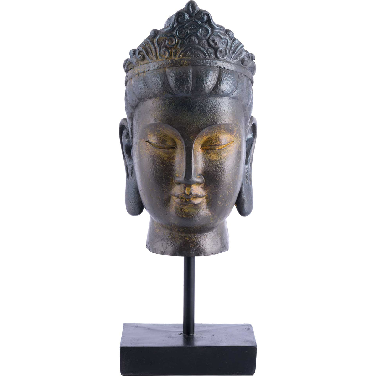 Buddha On Pedestal Bronze