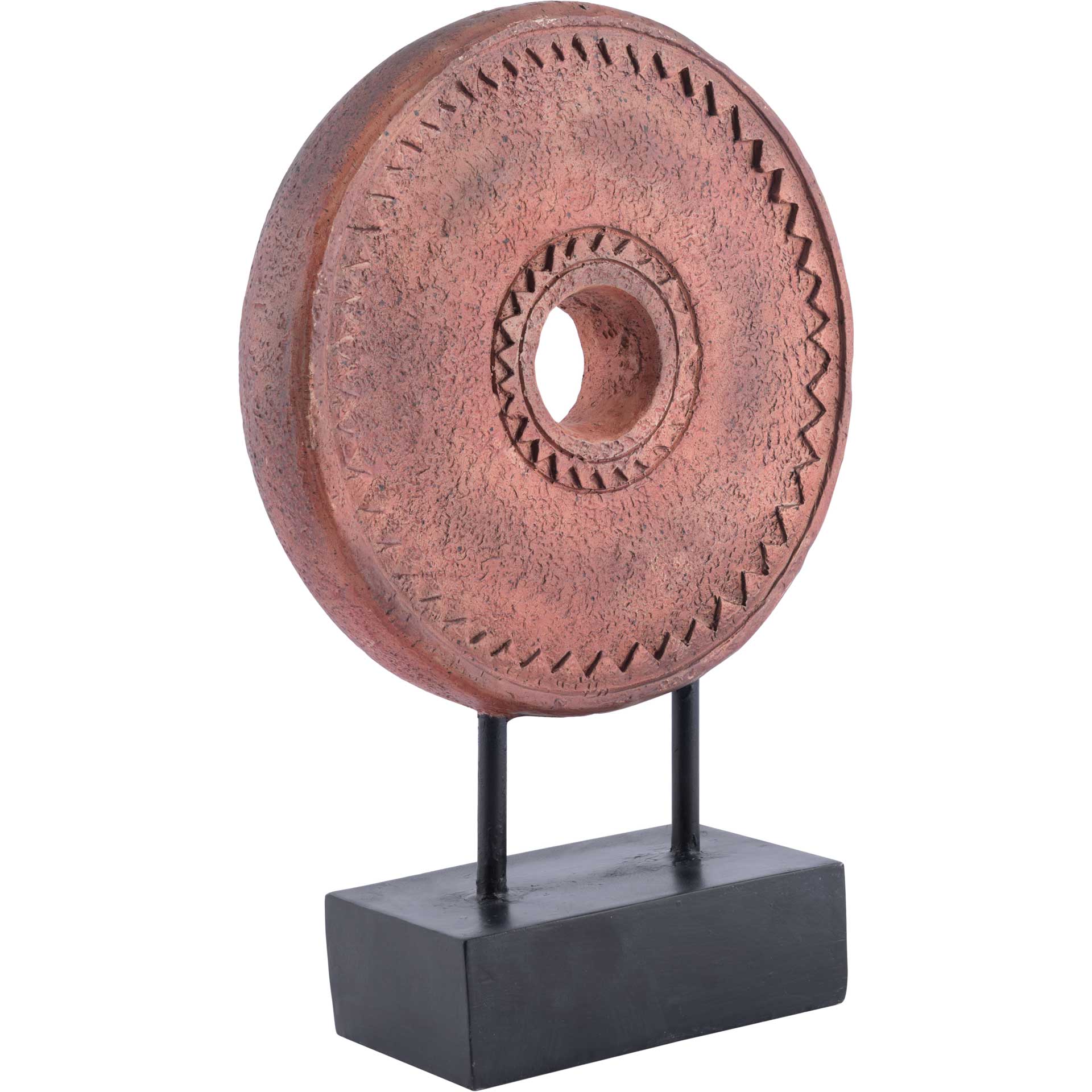 Ancient Coin Figurine Brown